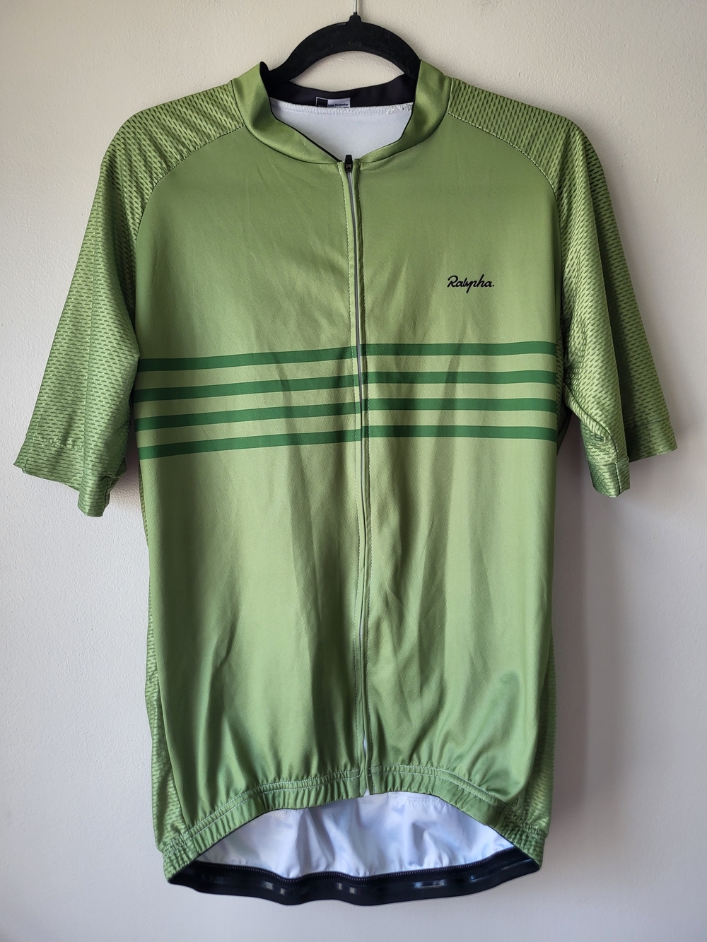 Men's Green Short-Sleeve Cycling  Jersey